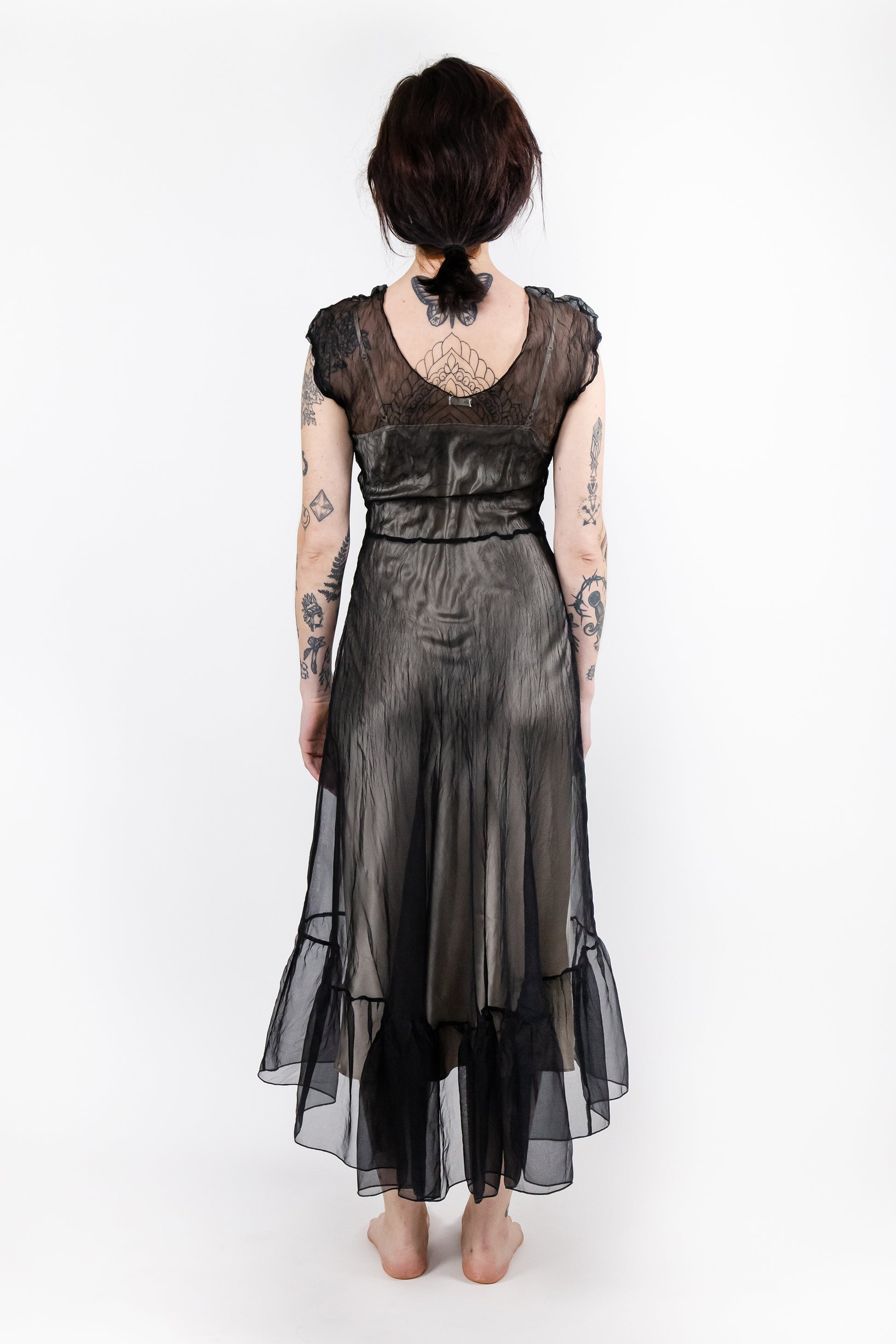 Zephyr Brett Dress in Black