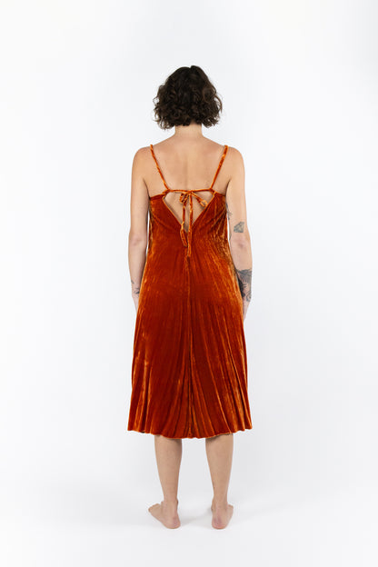 jessica dress in velvet