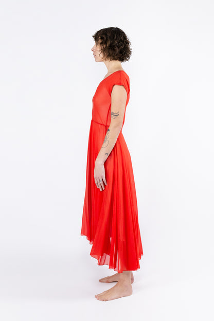 morris dress in chiffon