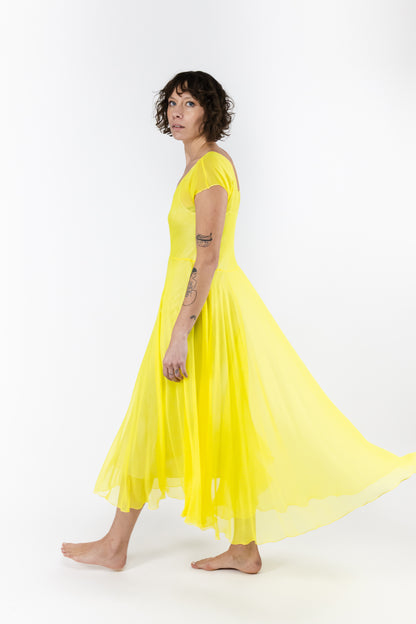 morris dress in chiffon