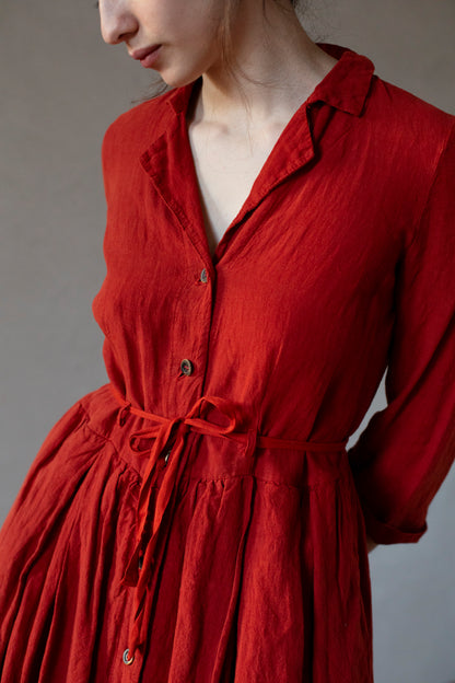 Hannoh Wessel Linen Dress Rebby