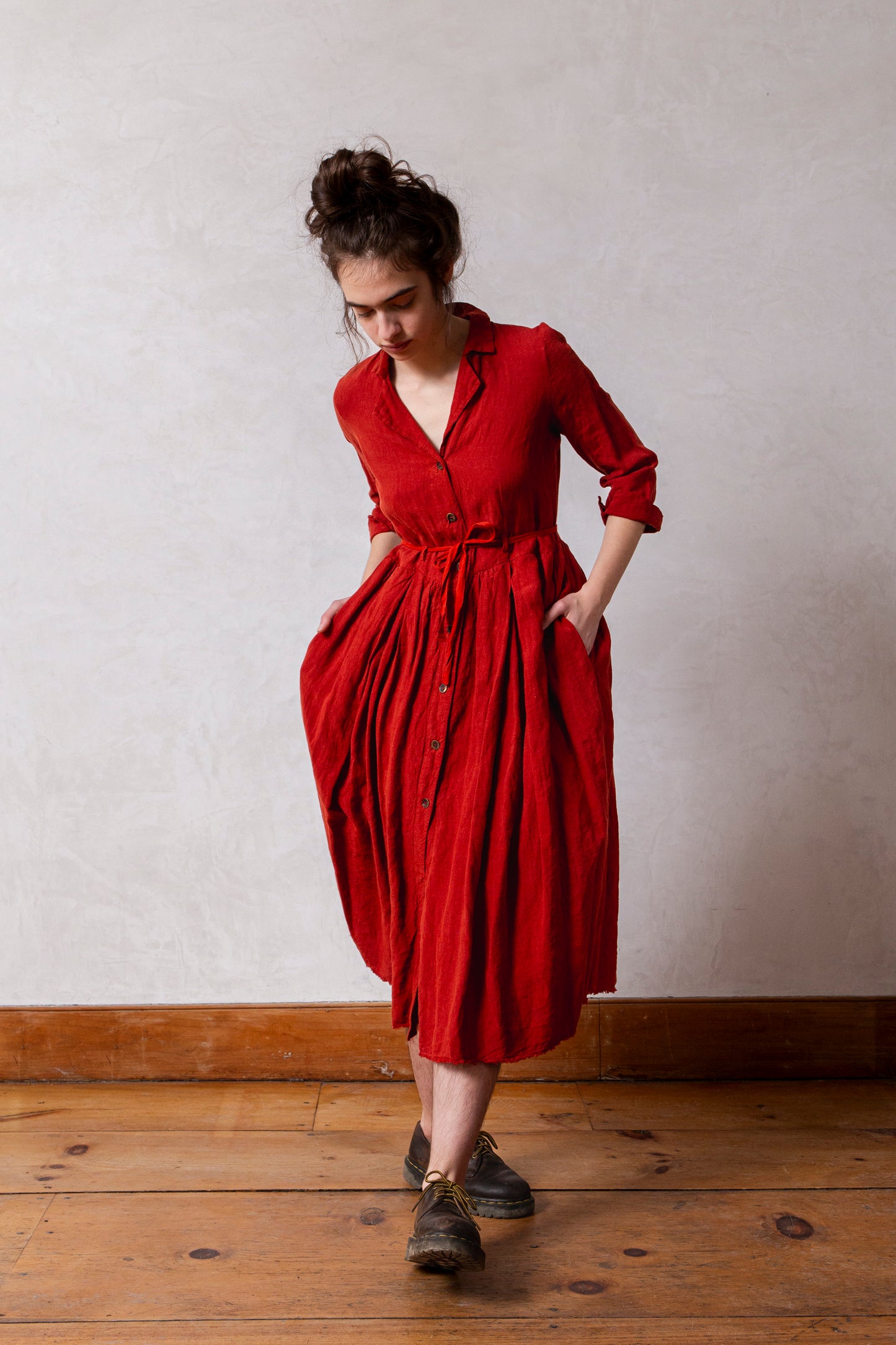 Hannoh Wessel Linen Dress Rebby